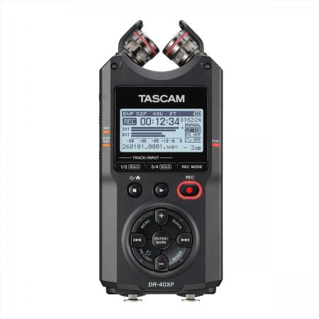 Grabadoras Digitales  Tascam DR-40XP Grabadora de campo portatil