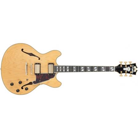 Guitarras Eléctricas D'Angelico Deluxe DC Amber Guitarra Eléctrica