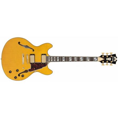 Guitarras Eléctricas D'Angelico Deluxe DC  Amareto Burst Guitarra Eléctrica