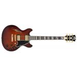 D'Angelico Excel Mini DC Amaretto Burst Guitarra Eléctrica