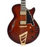D'Angelico Excel SS Amaretto Burst Guitarra Eléctrica