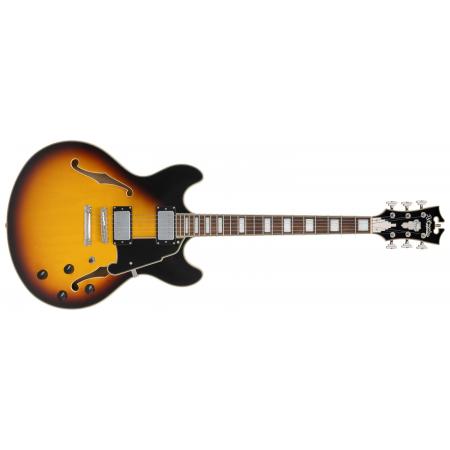 Guitarras Eléctricas D'Angelico Premier DC Vintage Sunburts