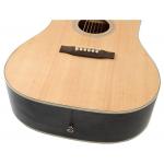 SX SD204TBK Trans Black Guitarra Acústica