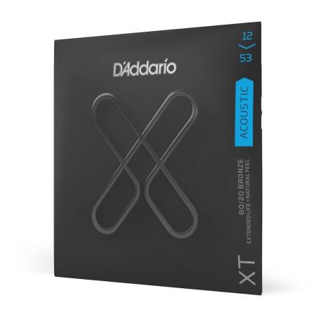 Cuerdas Guitarra Acústica D'Addario XTABR1253 Juego Cuerdas Para Guitarra Acústica 12-53