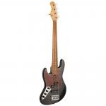 Sadowsky MetroExpress 21 Fret Hyprid PJ Morado 5 Zurdo Solid Black High Polish