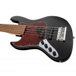 Sadowsky MetroExpress 21 Fret Hyprid PJ Morado 5 Zurdo Solid Black High Polish