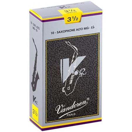 Cañas para  instrumento de viento Vandoren SR6135 V-12 Cañas saxo alto 3 1/2 (10uds)