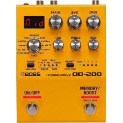 Pedales de guitarra Boss OD200 Hybrid Drive