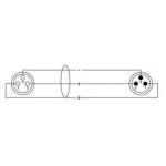 Cordial CCM10FM 1M Cable XLR