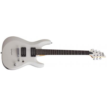 Guitarras Eléctricas Schecter C6 Deluxe Satin White Guitarra Eléctrica