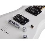 Schecter C6 Deluxe Satin White Guitarra Eléctrica