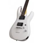 Schecter C6 Deluxe Satin White Guitarra Eléctrica