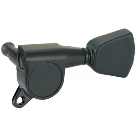 Clavijero Guitarra Dr Parts EMH7004BK 3R 3L Clavijero Guitarra Eléctrica Negro