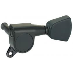 Clavijero Guitarra Dr Parts EMH7004BK 3R 3L Clavijero Guitarra Eléctrica Negro