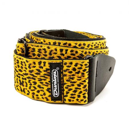 Correas Guitarra Dunlop D67-25  Correa Jacquard Leopardskin