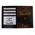 Antonio de Toledo Tomatito Andalucia de Pau Ferro tapa Torrefactada Guitarra Flamenca Negra