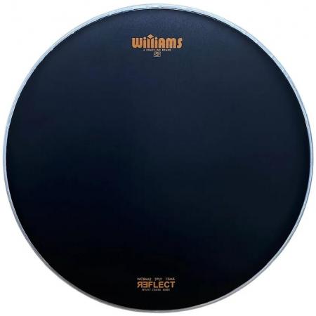 Parches para batería Williams 14" Reflect Black Coated Series 14"