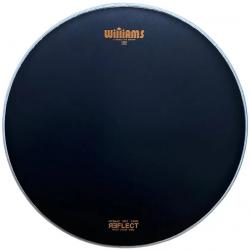 Parches para batería Williams 14" Reflect Black Coated Series 14"
