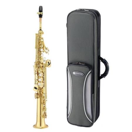 Saxofones Jupiter JSS1100 Saxo Soprano Sib con dos tudeles ( Curvo y Recto )
