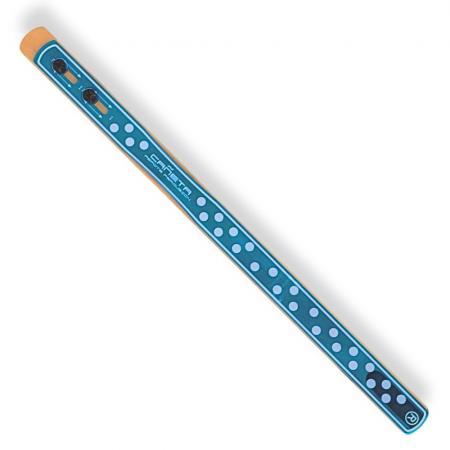 Pequeña percusión Pepote Cañeta Pepote Azul Turquesa Lunares Blancos