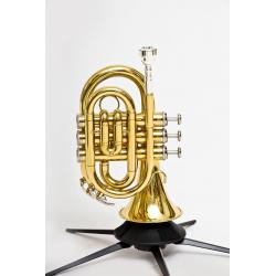 Trombones y Trompetas Bressant PTR210 Trompeta Pocket Si Bemol Dorada