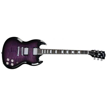 Guitarras Eléctricas Gibson SG Modern Dark Purple Burst Guitarra Eléctrica