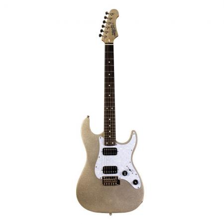 Guitarras Eléctricas Jet Guitars  JS500-SLS-HH Silver Sparkle Guitarra Eléctrica