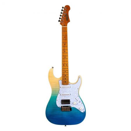 Guitarras Eléctricas Jet Guitars  JS450-TBL-HSS Transparent Blue Guitarra Eléctrica