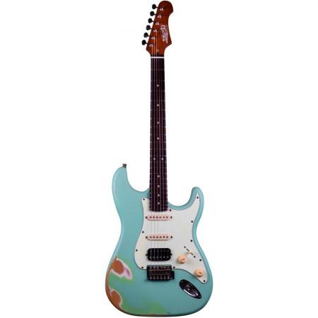 Guitarras Eléctricas Jet Guitars  JS400-RELIC-SFG Sea Foam Green Relic Guitarra Eléctrica