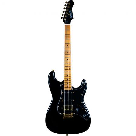 Guitarras Eléctricas Jet Guitars  JS400-BKG Black, Gold Hardware Guitarra Eléctrica