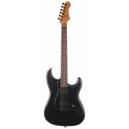 Guitarras Eléctricas Jet Guitars Js400-Mbkr Matt Black Guitarra Eléctrica