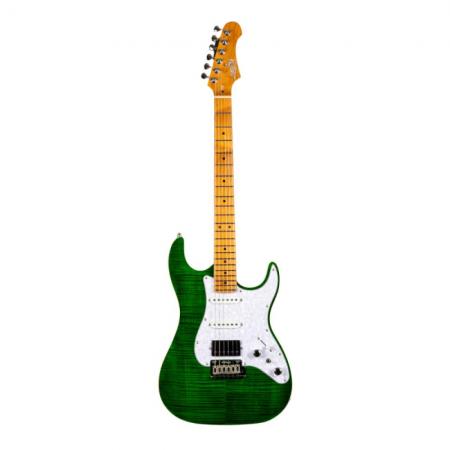 Guitarras Eléctricas Jet JS600-TGR-HSS Transparent Green Guitarra Eléctrica