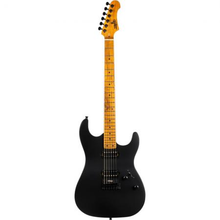 Guitarras Eléctricas Jet JS500-MBK-HH Matt Black Guitarra Eléctrica