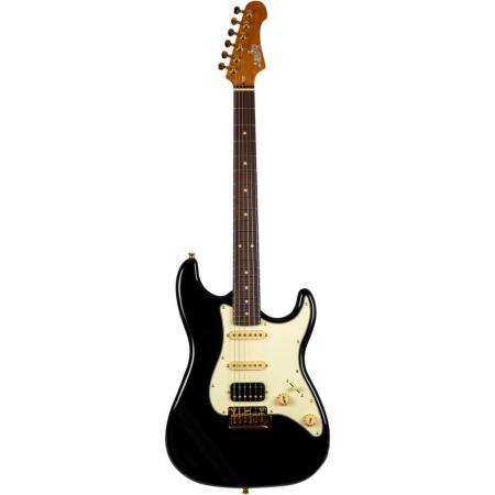 Guitarras Eléctricas Jet JS480-BKG Black, Gold Hardware Guitarra Eléctrica 