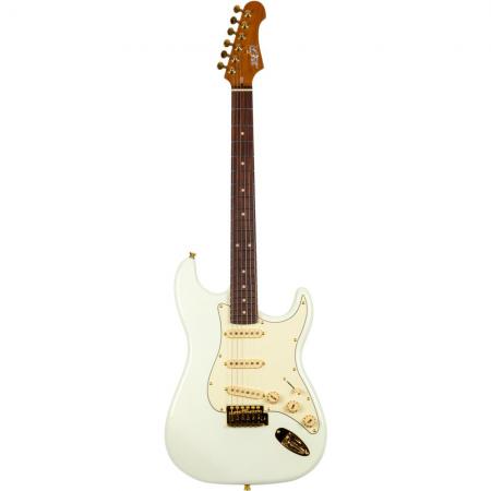 Guitarras Eléctricas Jet JS380-OWG White, Gold Hardware Guitarra Eléctrica 