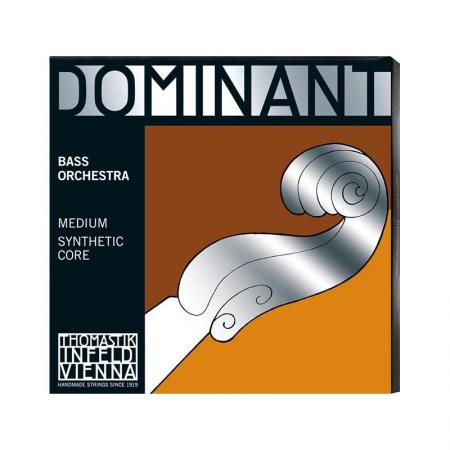 Cuerdas para instrumentos de arco Thomastik Dominant Orchestra Medium 3/4 Juego de cuerdas de contrabajo 