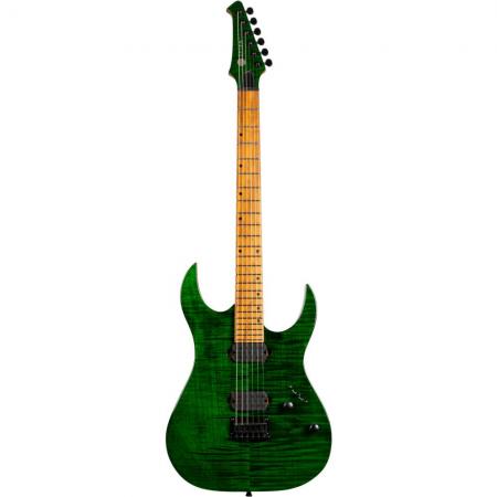 Guitarras Eléctricas Spira S450-TGR Transparent Green Guitarra Eléctrica