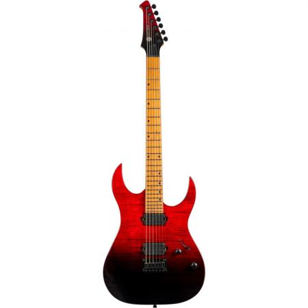 Guitarras Eléctricas Spira S450-TRD Transparent Red Guitarra Eléctrica