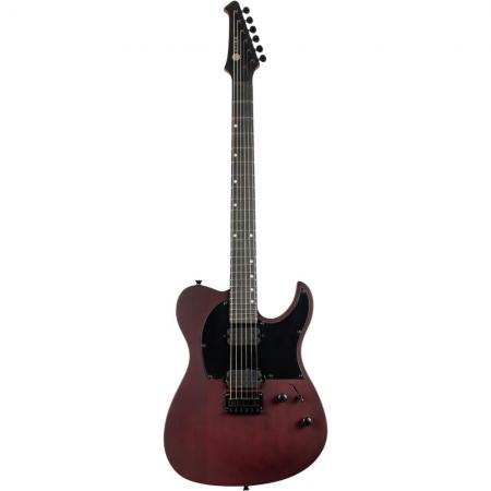 Guitarras Eléctricas Spira T400-MWR Satin Wine Red Guitarra Eléctrica