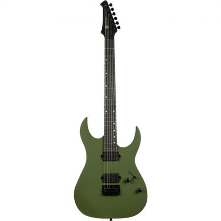 Guitarras Eléctricas Spira S400-MGR Satin Dark Green Guitarra Eléctrica