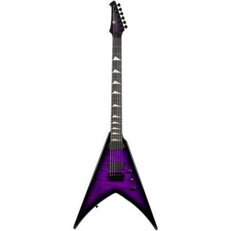 Guitarras Eléctricas Spira V500-TPPE Transparent Purple Guitarra Eléctrica