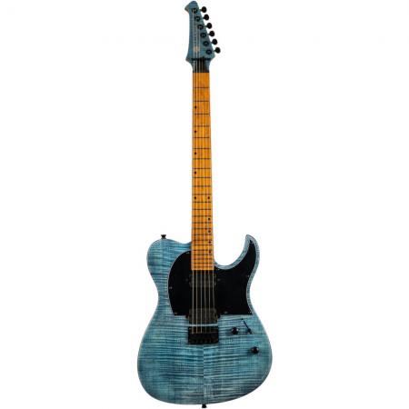 Guitarras Eléctricas Spira T450-TDB Transparent Blue Guitarra Eléctrica