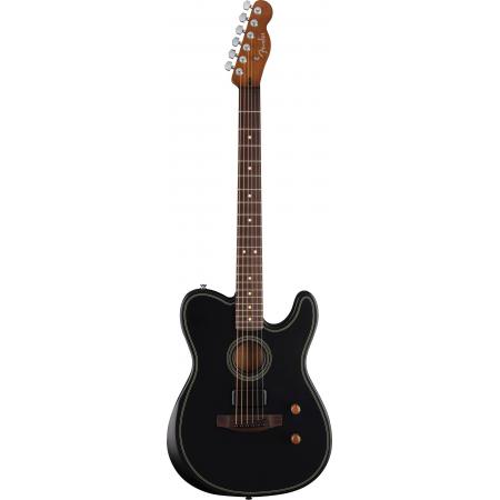 Guitarras Electroacústicas Fender Standard Acoustasonic Telecaster Negra Guitarra Electroacústica