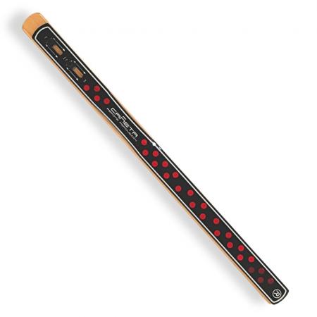 Pequeña percusión Pepote Cañeta Pepote Negra Lunares Rojos