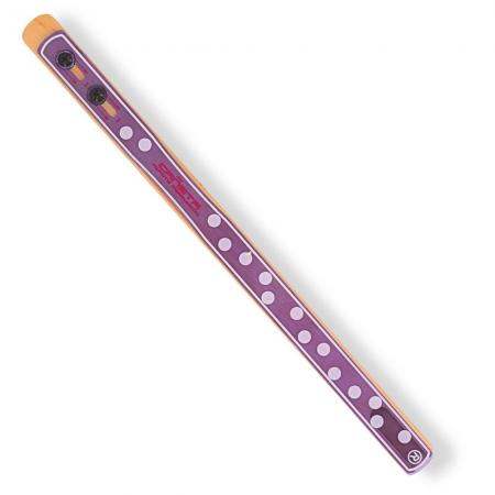 Pequeña percusión Pepote Cañeta Violeta Lunares Blancos