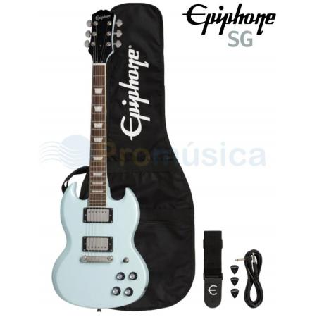Guitarras Eléctricas Epiphone Power Player SG Ice Blue Guitarra Eléctrica