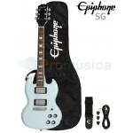 Epiphone Power Player SG Ice Blue Guitarra Eléctrica