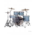 Mapex VE5045FTCVJ Venus Batería Acústica 20" Aqua Blue Sparkle con Herrajes y Platos
