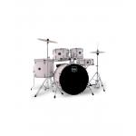 Mapex Comet Batería Acústica 22" White Thin Grain con Herrajes y Platos