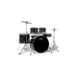 Mapex Comet Batería Acústica 22" Ebony Yellow Grain con Herrajes y Platos